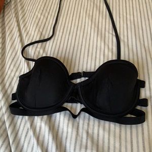 Black victoria secret strappy swimsuit